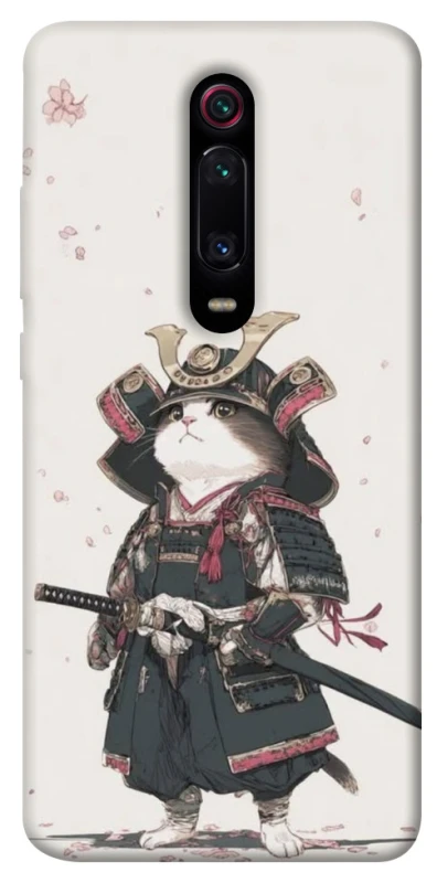 Чохол на Xiaomi Redmi K20 / K20 Pro / Mi9T / Mi9T Pro Samurai Cat Warrior фото 1 з 1