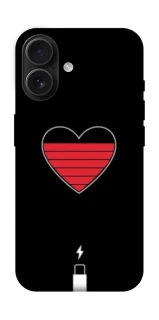 Чехол на Apple iPhone 16 Charge your heart фото 1 из 1