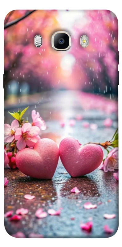 Чохол на Samsung J710F Galaxy J7 (2016) Pink heart фото 1 з 1