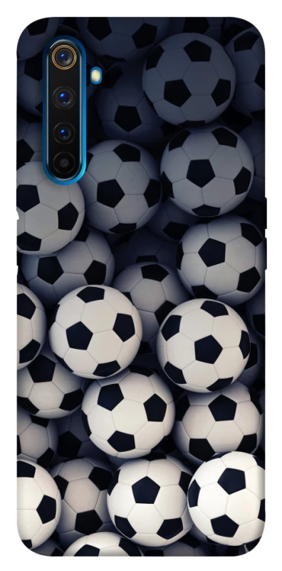 Чохол на Realme 6 Pro Футбольні м'ячи фото 1 з 1