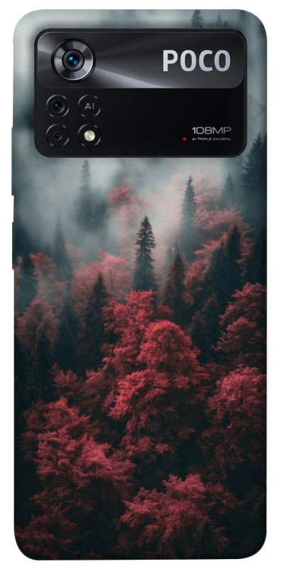 Чехол на Xiaomi Poco X4 Pro 5G Red Wood фото 1 из 1