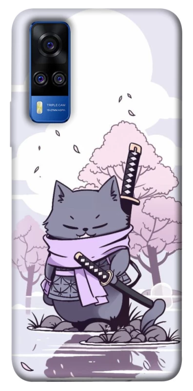 Чохол на Vivo Y51a Samurai cat фото 1 з 1
