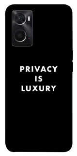 Чохол на Oppo A76 4G Privacy is luxury фото 1 з 1