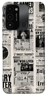 Чехол на TECNO Spark 8C Harry Potter newspaper фото 1 из 1