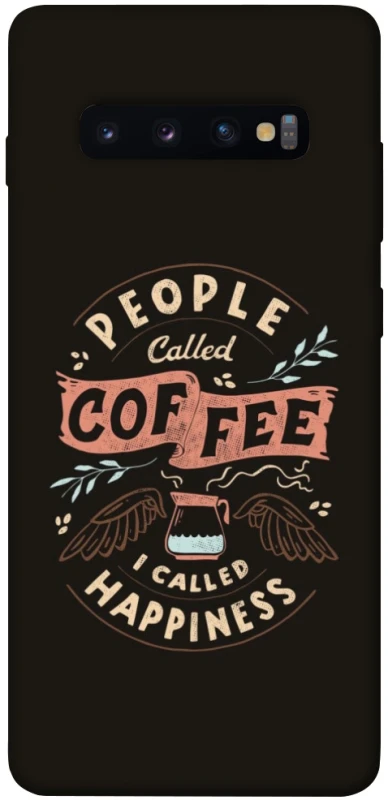 Чохол на Samsung Galaxy S10+ Сoffee happiness фото 1 з 1
