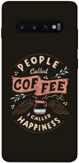 Чохол на Samsung Galaxy S10+ Сoffee happiness фото 1 з 1