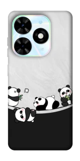 Чохол на TECNO Spark Go 2024 Four pandas фото 1 з 1