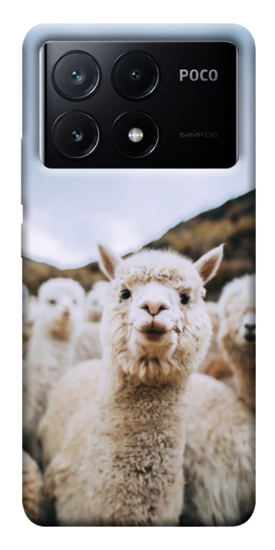 Чехол на Xiaomi Poco X6 Лама фото 1 из 1