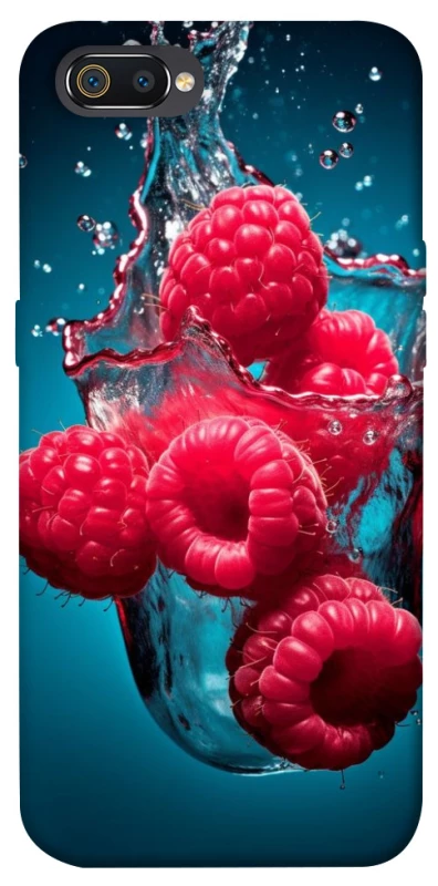 Чехол на Realme C2 Малинка в воде фото 1 из 1