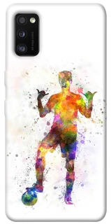 Чохол на Samsung Galaxy A41 Football Player v3 фото 1 з 1