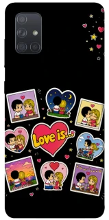 Чехол на Samsung Galaxy A71 Love is ver.2 фото 1 из 1