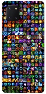 Чехол на Samsung Galaxy Note 10 Lite (A81) Abilities menu ver.1 фото 1 из 1