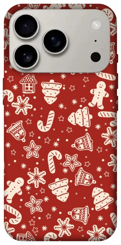 Чохол на Apple iPhone 17 Pro (6.3") Новорічний v3 фото 1 з 1