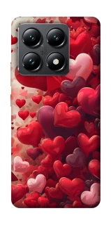 Чохол на Xiaomi 14T Many hearts фото 1 з 1
