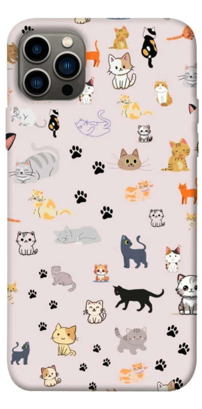 Чохол на Apple iPhone 12 Pro (6.1") Cat style ver.1 фото 1 з 1