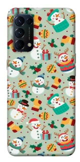 Чохол на Oppo Reno 5 4G Новорічний v2 фото 1 з 1