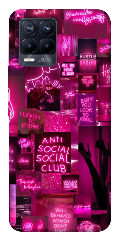 Чехол на Realme 8 Hot collage ver.7 фото 1 из 1