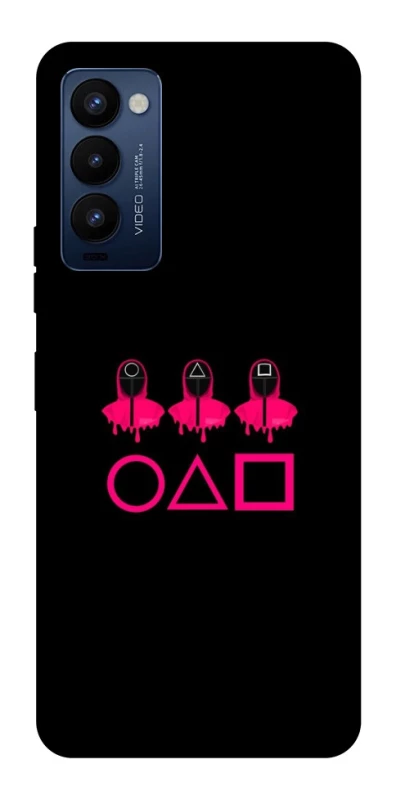 Чехол на TECNO Camon 18 Pro squid game v3 фото 1 из 1