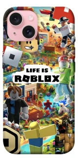 Чохол на Apple iPhone 15 (6.1") Life is Roblox фото 1 з 1