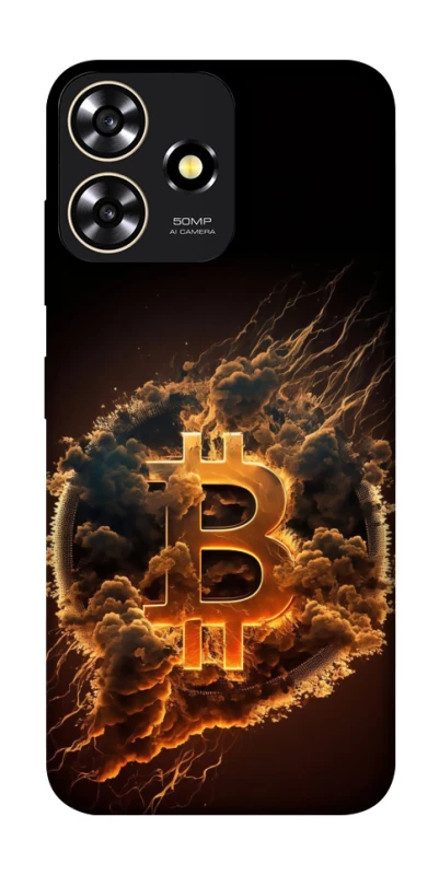 Чохол на ZTE Blade A73 4G Smoky Bitcoin фото 1 з 1