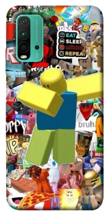 Чохол на Xiaomi Redmi Note 9 4G / Redmi 9 Power Roblox style фото 1 з 1