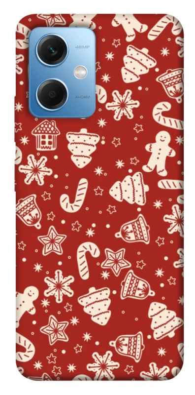 Чохол на Xiaomi Redmi Note 12 5G Новорічний v3 фото 1 з 1