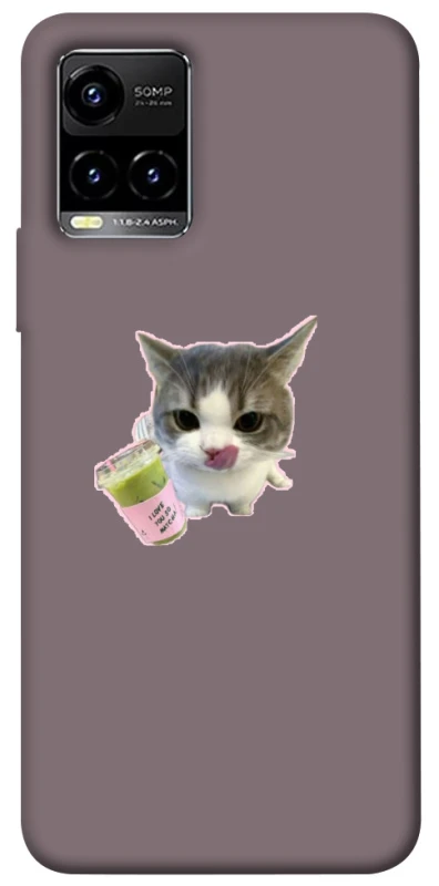 Чохол на Vivo Y21 / Y33s cat matcha фото 1 з 1