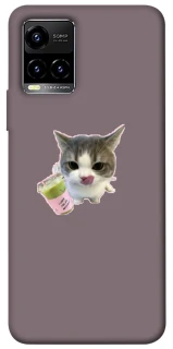 Чохол на Vivo Y21 / Y33s cat matcha фото 1 з 1