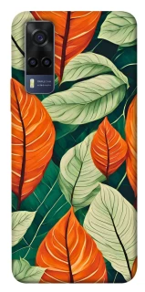 Чохол на Vivo Y53s Leaves фото 1 з 1