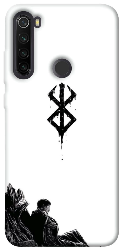 Чехол на Xiaomi Redmi Note 8T berserk white фото 1 из 1