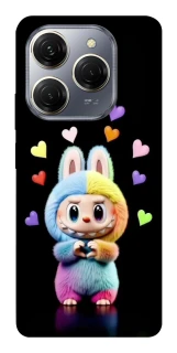 Чехол на TECNO Spark 20 Pro Labubu Love фото 1 из 1