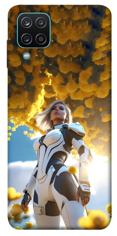 Чохол на Samsung Galaxy M12 Cyber space girl ver.3 фото 1 з 1