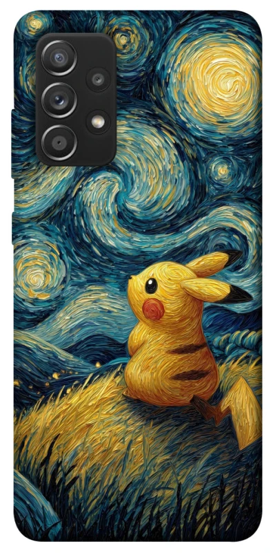 Чохол на Samsung Galaxy A52 4G / A52 5G Pikachu and Van Gogh фото 1 з 1