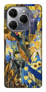 Чехол на TECNO Spark 20 Pro Ukraine style ver.8 фото 1 из 1