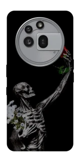 Чехол на Nothing Phone (3a) Pro Skeleton vs Rose фото 1 из 1