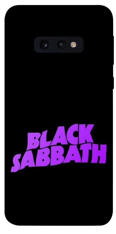 Чохол на Samsung Galaxy S10e Black Sabbath logo ver.1 фото 1 з 1