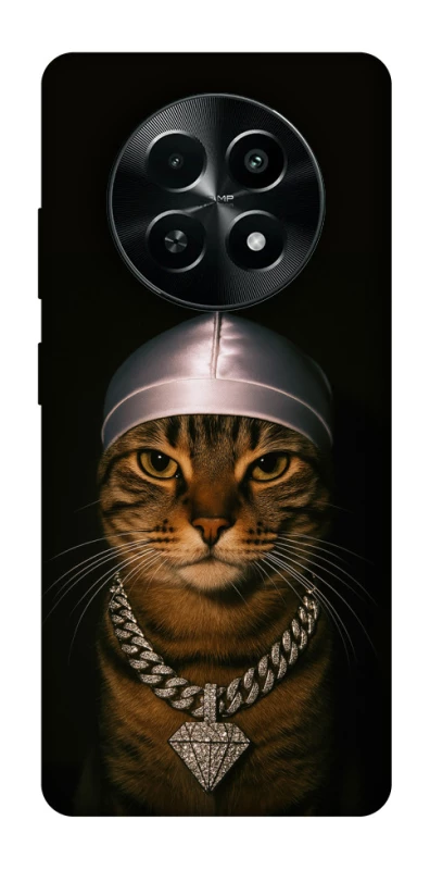 Чехол на Realme Narzo 70x Cat in Bling фото 1 Чехол на Realme Narzo 70x Cat in Bling фото 1 из 1