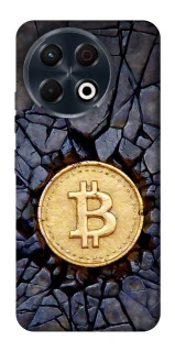 Чохол на TECNO Spark 30 Pro (KL7) Bitcoin cracks фото 1 з 1