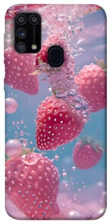 Чохол на Samsung Galaxy M31 Полуниця в воді фото 1 з 1