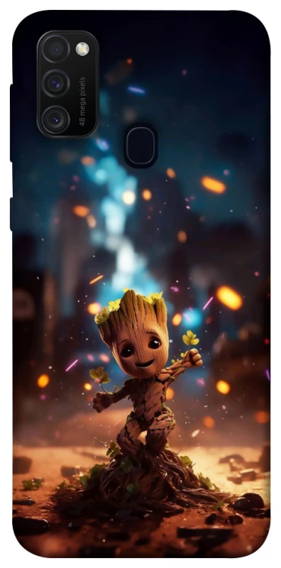 Чехол на Samsung Galaxy M21 Baby Groot v3 фото 1 из 1