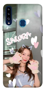 Чохол на Samsung Galaxy A20s Sakura - LE SSERAFIM фото 1 з 1