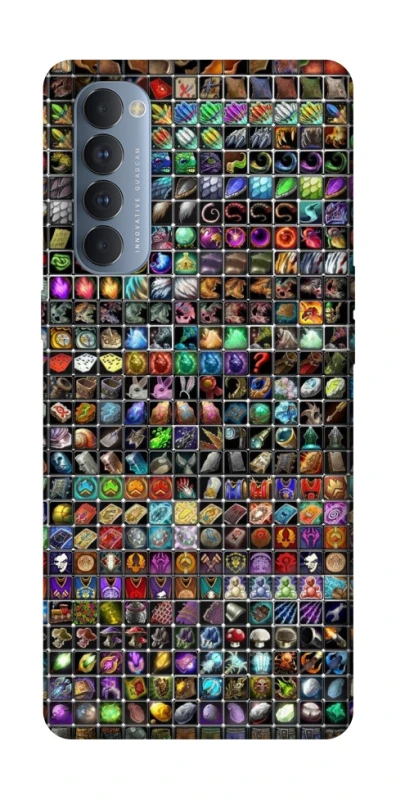 Чохол на Oppo Reno 4 Pro Inventory menu ver.1 фото 1 з 1