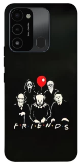 Чехол на TECNO Spark 8C Horror Friends фото 1 из 1