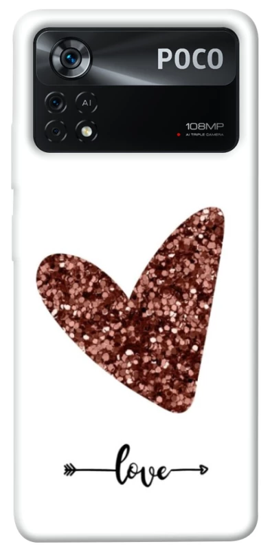 Чохол на Xiaomi Poco X4 Pro 5G Love rose фото 1 з 1