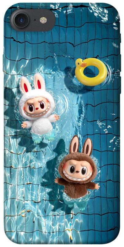 Чохол на Apple iPhone 7 / 8 (4.7") Labubu in the pool фото 1 з 1