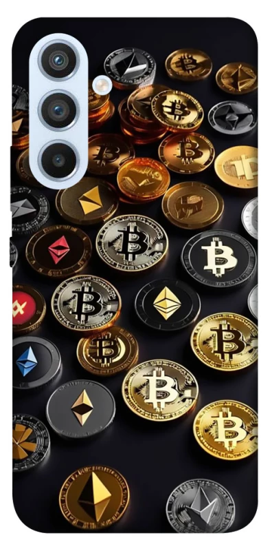 Чохол на Samsung Galaxy A54 5G Many coins фото 1 з 1