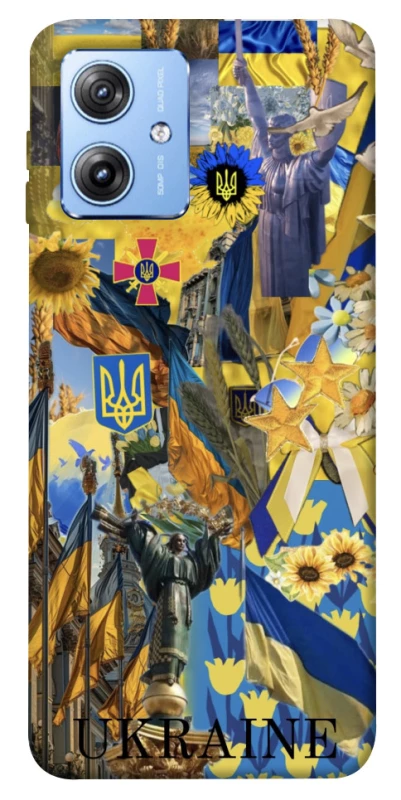 Чохол на Motorola Moto G84 Ukraine style ver.8 фото 1 з 1