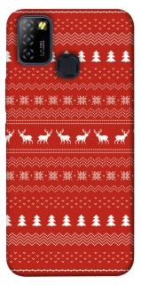 Чехол на Infinix Hot 10 Lite Новогодний v12 фото 1 из 1