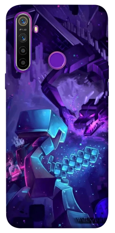 Чохол на Realme 5 Minecraft dragon фото 1 з 1