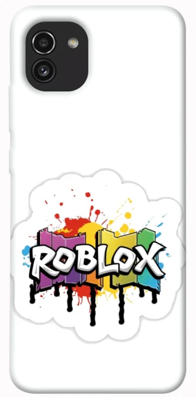 Чохол на Samsung Galaxy A03 Roblox logo ver.1 фото 1 з 1